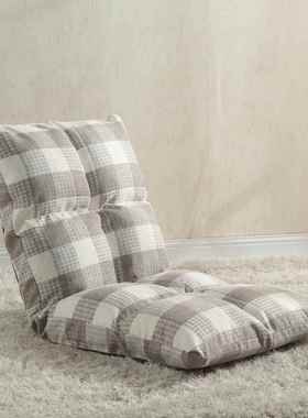 懒人沙榻发简易榻单人宿舍卧室床上电脑椅可折ZG-54080叠简米靠背