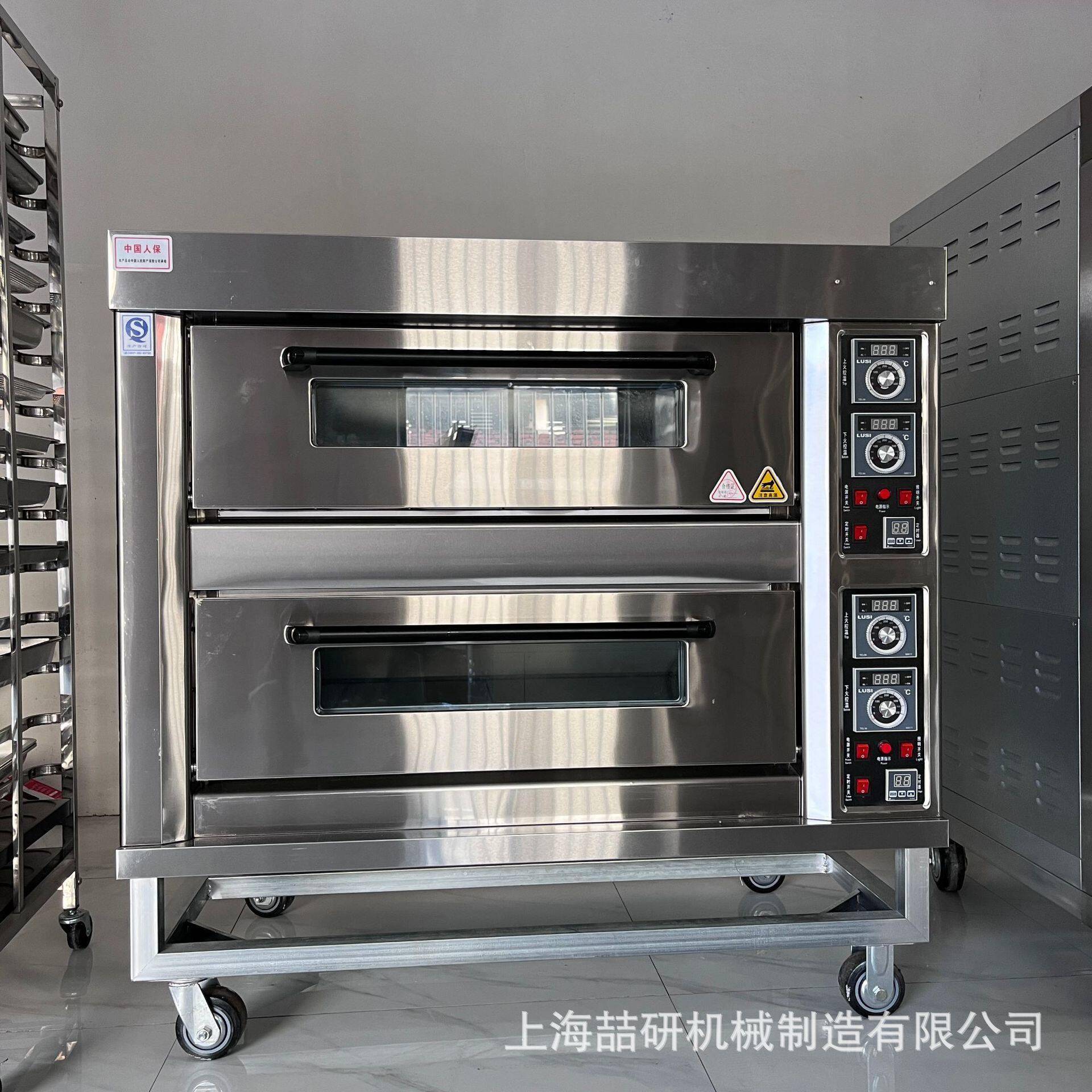 喆研 新款烤红薯机两层四盘烤箱 上下分层控温源头工厂