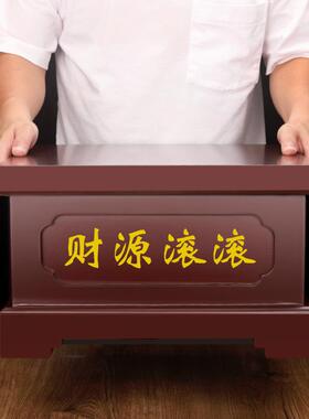 佛像底座加高观音供座台供奉托架供桌财神木雕摆件神像小神台实木