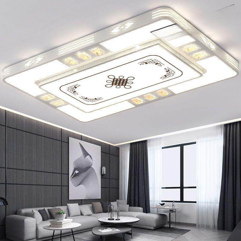 客厅灯大灯LED吸顶灯现代简约新中式灯具卧室吊灯大气新款