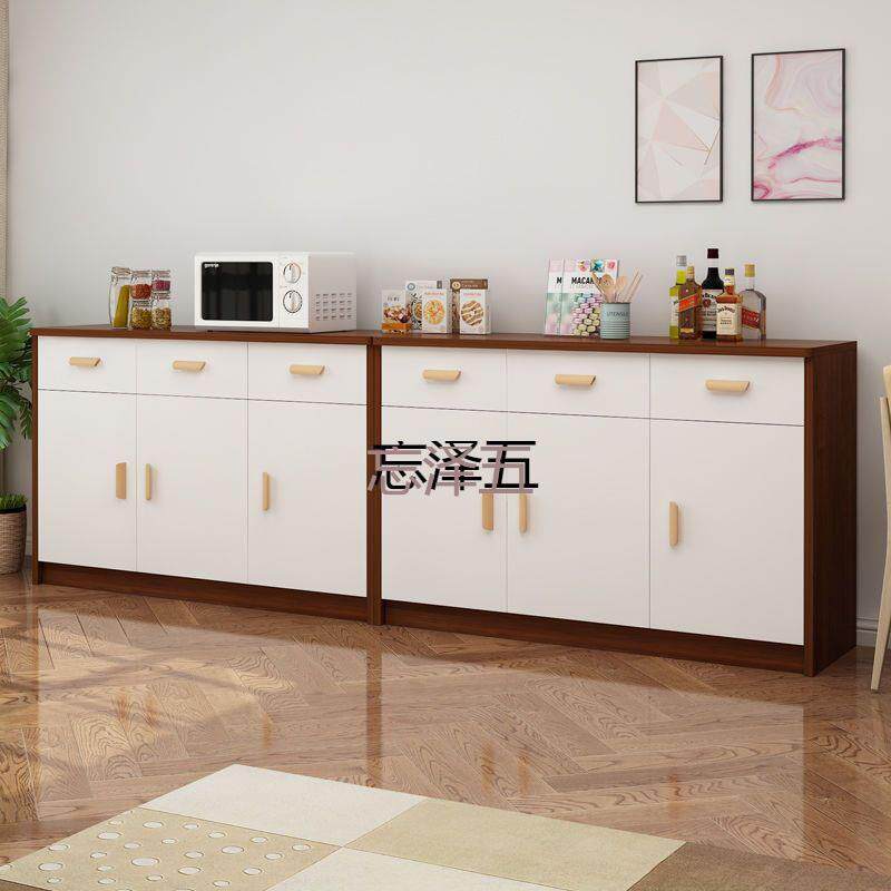 PCGS餐边柜茶水柜碗柜现代简约家用柜子储物柜厨房橱柜客厅靠墙置