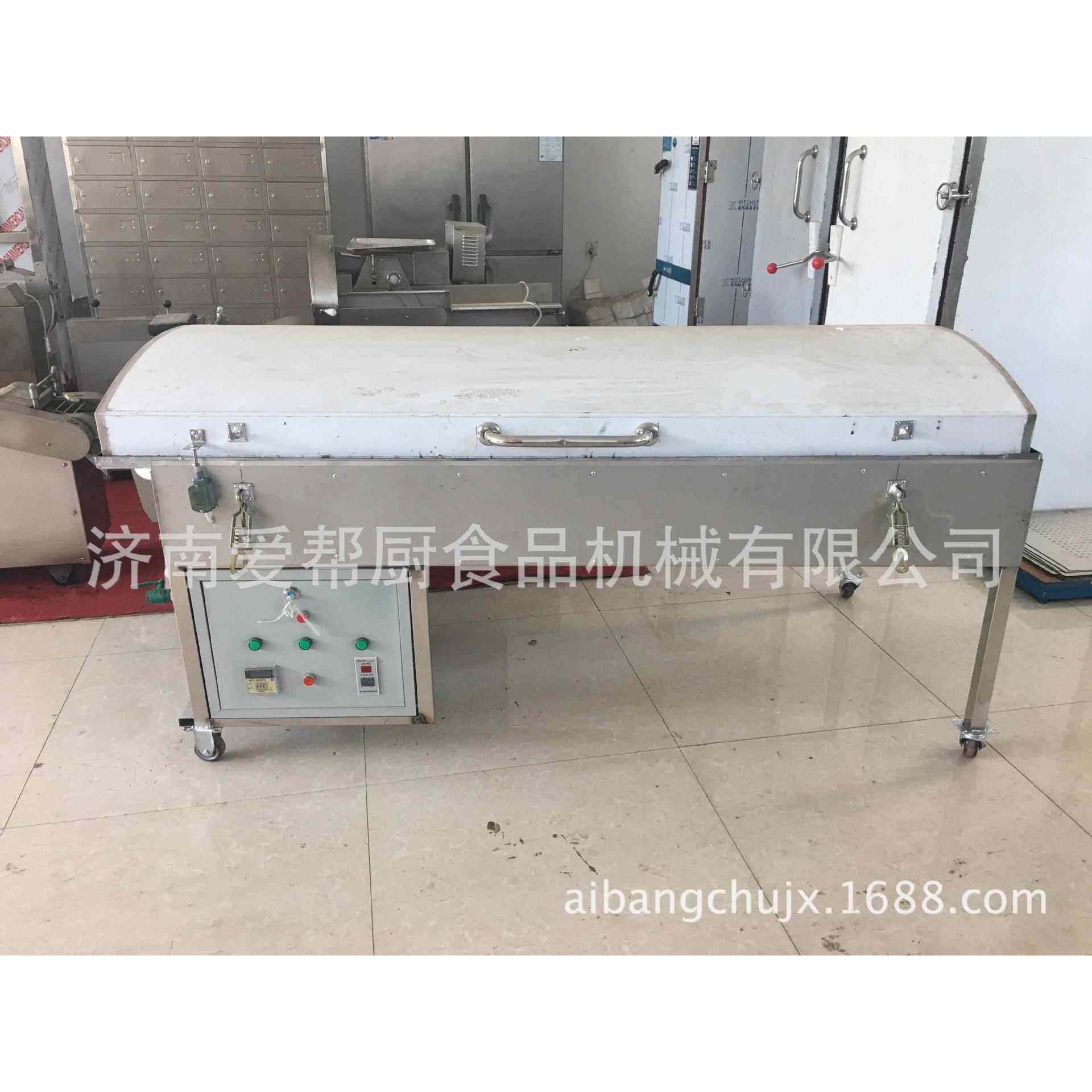 新品】商用新型煎烤蒸汽机 蒸馍烤馍机 蒸烤馍头机 烤馍头机