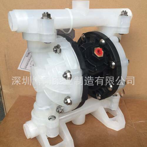 AV博耐蚀15P工程塑料气动隔膜泵 小型SN15/0耐腐聚丙烯塑料P隔膜2