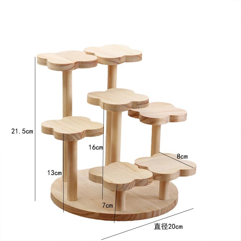 化妆品花架阶梯书桌收纳置物架
