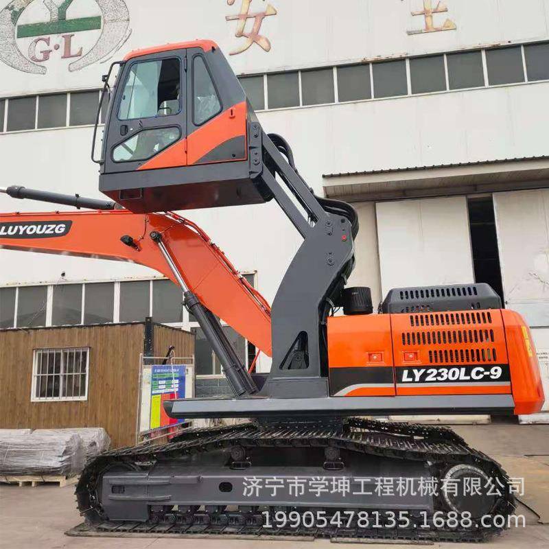 刮平器铁路货场升降驾驶室公铁两用挖机改装液压升高驾驶室