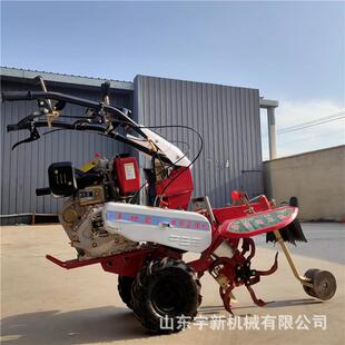 多QEZ功机能开沟培土机走式封葱自电动启186型微耕机