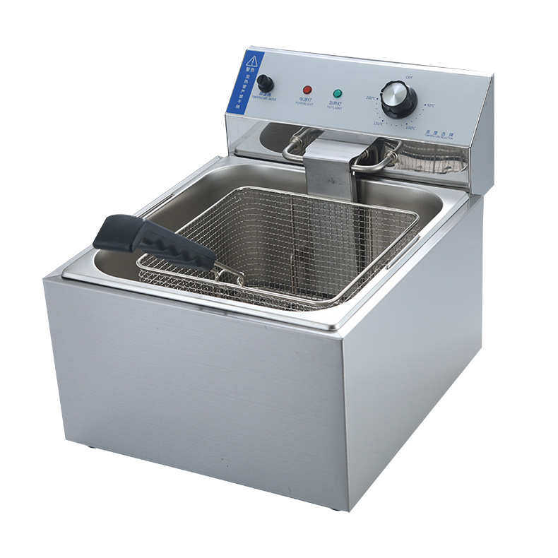厂家批发商用炸炉煮面炉电热多功能炸鸡摆摊大容量8L单双缸炸炉,厨房电器,关东煮机,淘宝优惠券,粉丝福利购,淘宝优惠卷