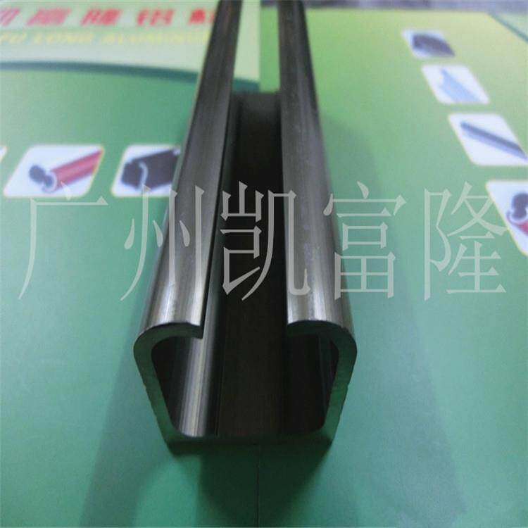 铝香槟铝移门吊槽门推拉门圆吊轨7-香槟圆直线吊滑吊木轮轨道型U