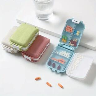 Box Medicine Portable Porta grid Folding 1pc