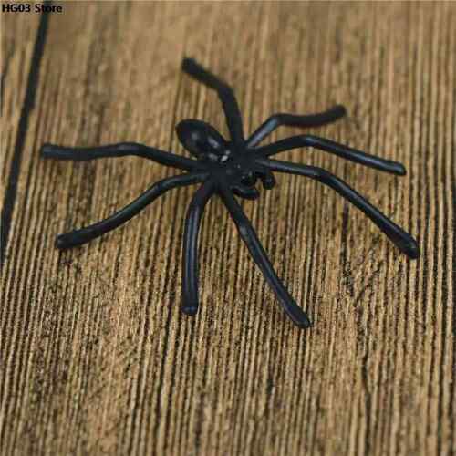 30Pcs/lot Halloween Decorative Spiders 4.5*5CM Small Black P
