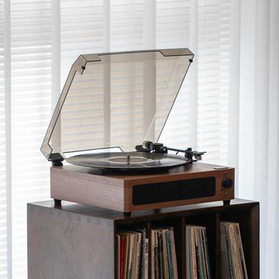 TARRE 1900黑胶唱片机覆古留声机音响一体式黑胶唱片机礼物音响TE