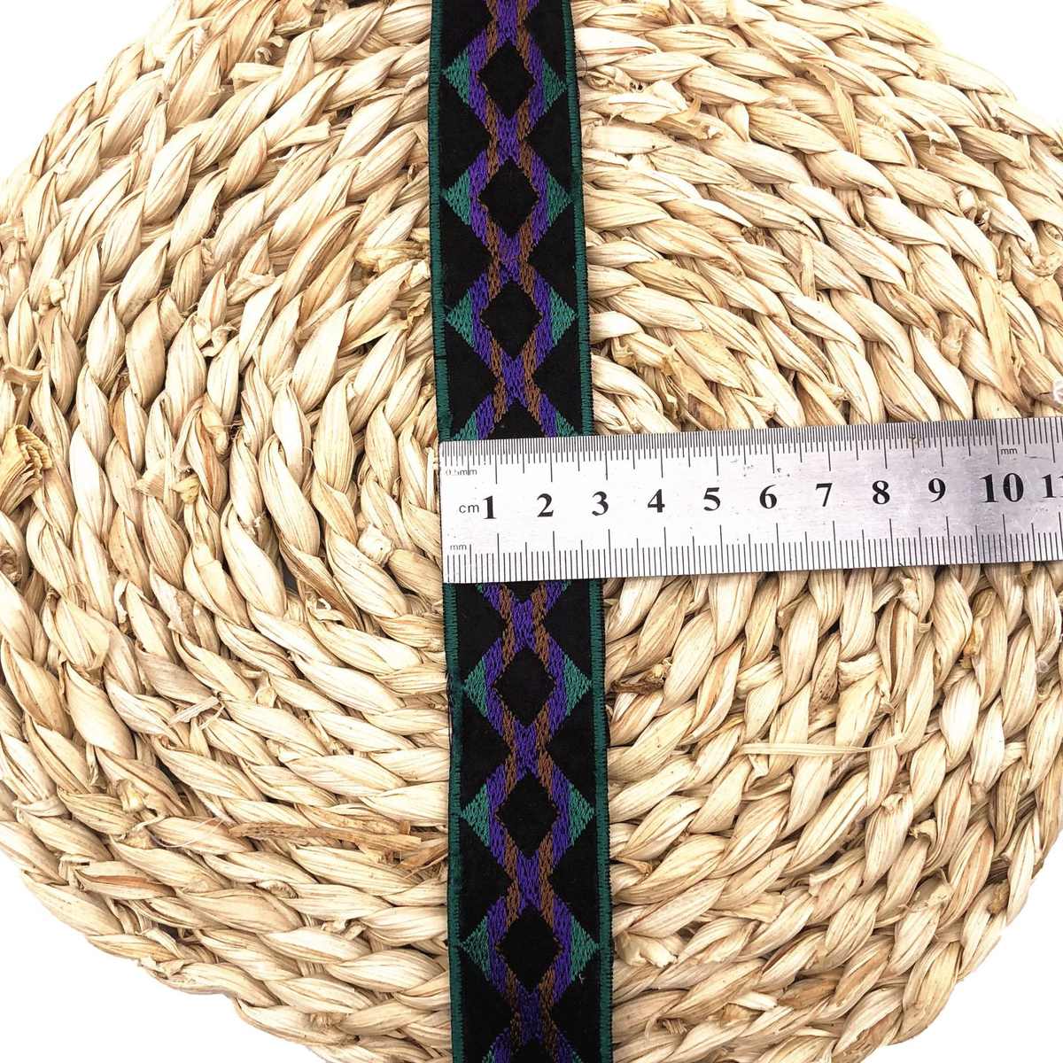 刺绣民族装饰花边 饰品DIY民族舞台服装辅料花边 织带陀条码批发