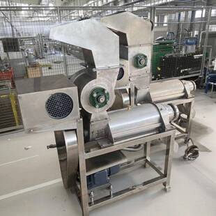 供应304不锈钢螺旋榨汁机苹果柠檬梨子低温浆渣汁分离机厂家