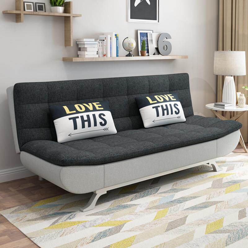 户型沙小发客厅可折叠沙发床两卧室公寓用简约现见描述出租房懒人