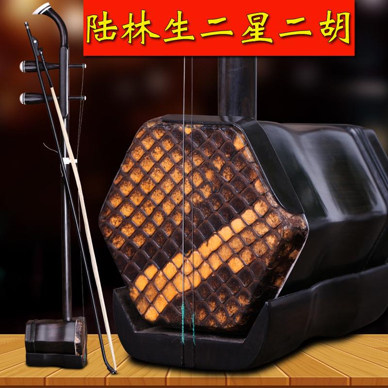 陆林生二星二胡阿诺古夷苏木手工二胡乐器送原厂配件