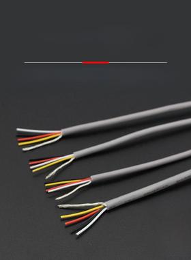 2547屏蔽线2/3/4/5/6/7/8芯抗干扰信号线30 28 26 24 22Awg连接线