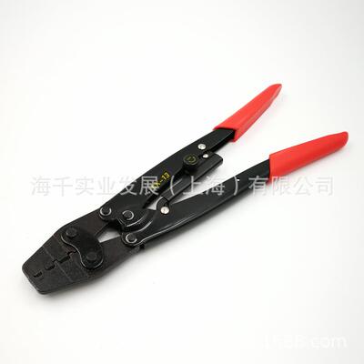 LX-13热缩连接器BHT压紧钳电线电缆绝缘接线中接管端子压接工具钳