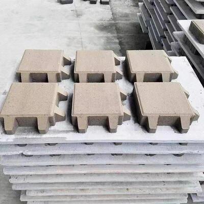 蟹脚砖 植草砖 路面砖 螃蟹砖 四角砖 实心砖 透水砖荷兰砖草坪砖