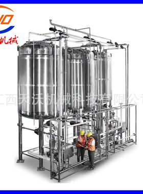 TWO全自动触摸CIP清洗系统蒸汽加热清洗机器CIP自动清洗站