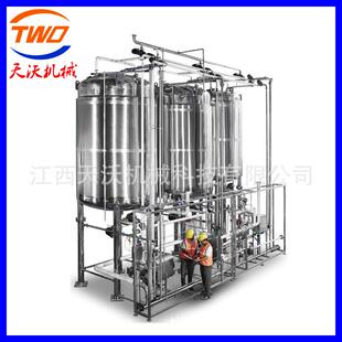 TWO全自动触摸CIP清洗系统蒸汽加热清洗机器CIP自动清洗站