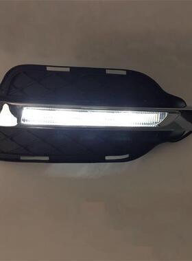 适用于13-16款奔驰W204GLK300GLK350GLK500日行灯雾灯改装