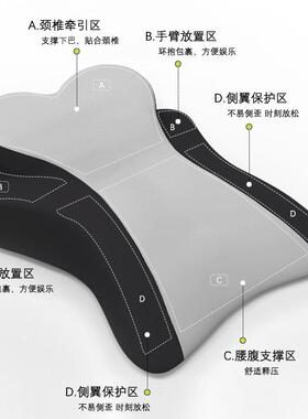 家直销记忆厂符棉床趴睡枕功能设计合人UTK体工学可