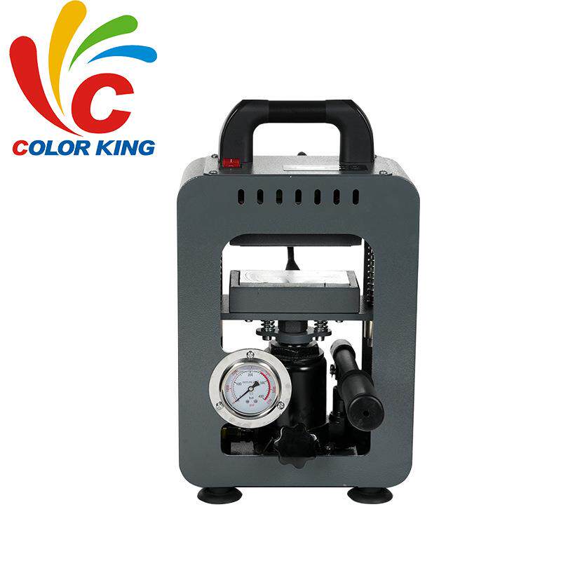 8T高压松脂压榨萃取烫画机液压双面发热压机heat press machine