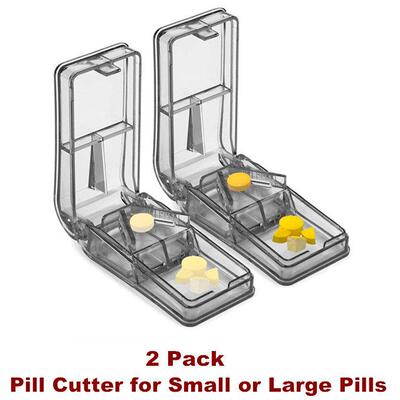 Pill Cutter Medical Pill Splitter Cutting Tablets, Vitamins