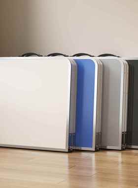 叠户外便携叠简折易露营野餐桌子夜市摆摊桌可折约现代茶QFK简几