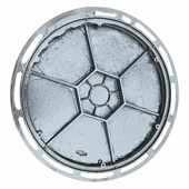 厂货高球墨铸铁井盖防沉降高承重球墨铸铁井盖五防六防铸铁井盖