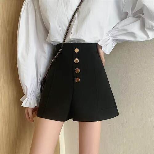 Women's High Waist Shorts & Mini Skirt Trendy Vintage