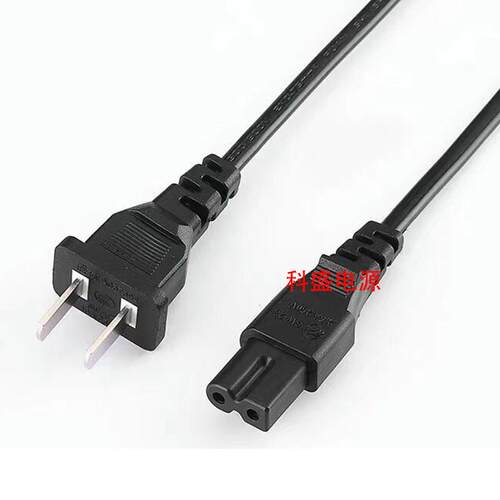 冠捷AOC显示屏E2270SWN5显示器215LM00041电源线插头2孔纯铜1方 2419