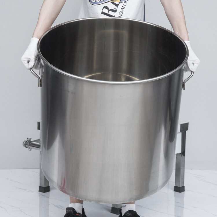不锈钢桶圆桶大桶水桶食品级304商用大号汤桶卤水大锅卤肉汤锅煲
