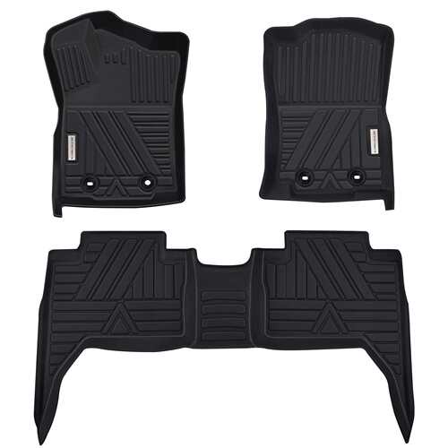 适用于福特纯电动FordF150Lightning/燃油混动F150250350脚垫