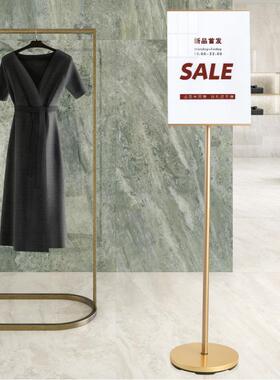 立向展示架导指示牌酒店水牌牌A09T落地A4广告牌立牌展示牌kt板牌