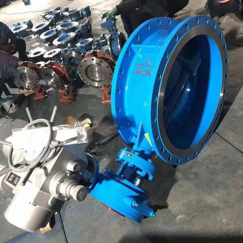 武工电动衬氟调节蝶阀D941F46电动衬氟蝶阀不锈钢蝶阀
