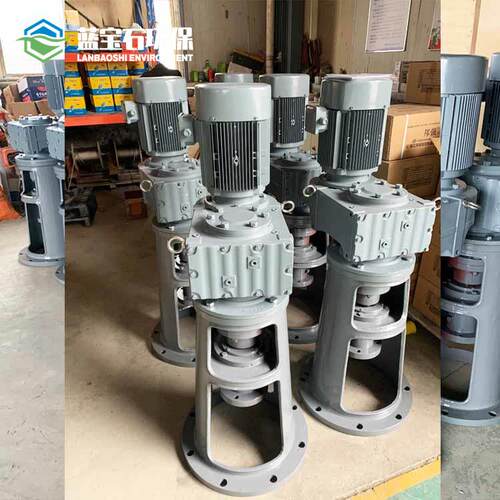 氧化沟厌氧段伞形立式搅拌机PLB-2500双曲面立轴涡流搅拌器叶轮
