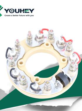 英格100A1200V整流器整流模块旋转整流桥半圆弧形发电机组配件