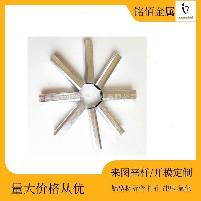6063铝管氧化 铝合金电子管 铝型材电子产品铝壳铝外壳铝管折弯
