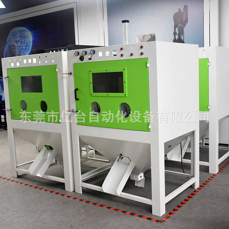 亿台  滚筒式自动喷砂机厂家 小型自动喷砂机价格 五金喷沙机价格