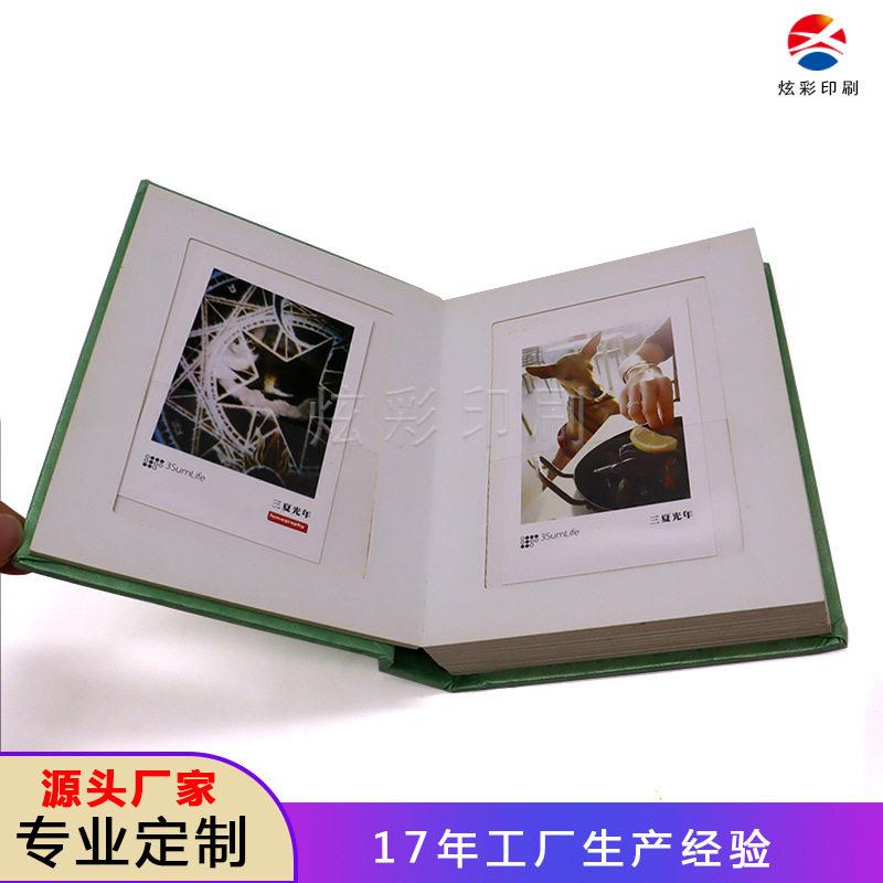 工厂制作创意对裱相册pvc开窗插页式相册本学生纪念相薄本印刷log