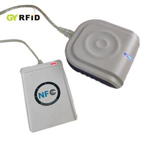 免驱动NFC读卡器 非接触式IC卡M1卡门禁机原装ACR122U写卡器
