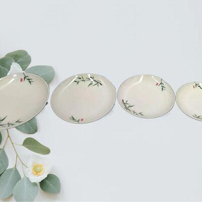 Wholesale antique-style durable melamine lucky bamboo imitat
