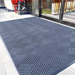 酒店大门口迎宾地毯专用定制文字logo饭店进门防滑地垫吸水加厚