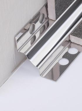 SY02330锈4不钢阴角踢脚丝线凹槽装饰条金属拉收边条瓷砖地板线压