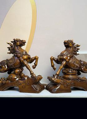 2026年马成功马前程似锦创意摆件客到厅办006公玄关迁乔开业厂家