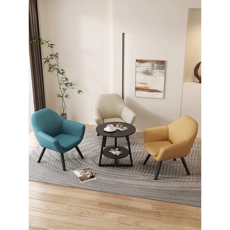 阳台椅子懒人沙发小户型卧室单人办公休闲轻奢公寓现代简约张酒店