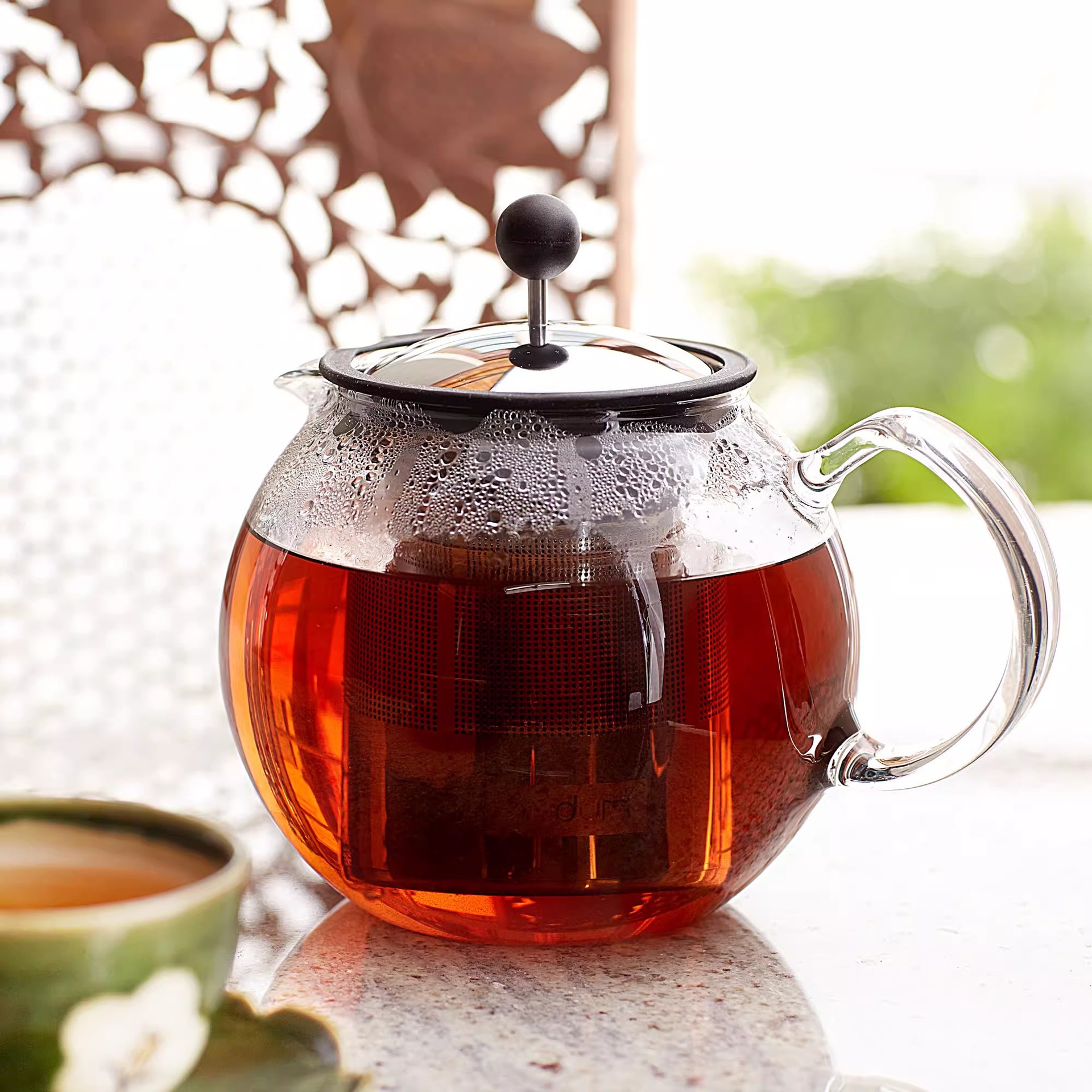 咖啡壶跨境耐热ml按压泡茶茶壶