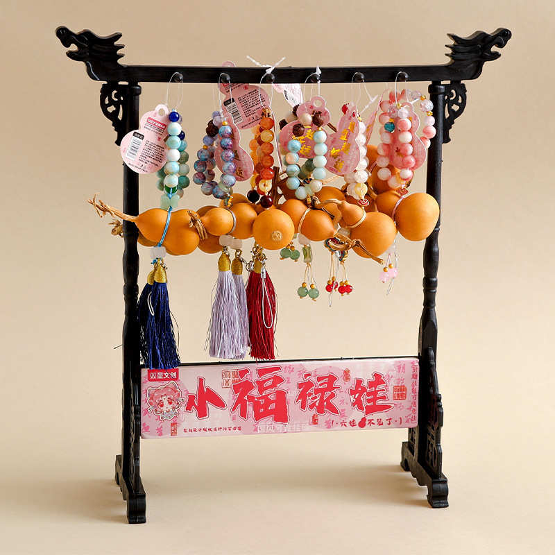 新款小葫芦手把件文玩手捻可爱小胖墩装饰品摆件男女盘玩迷你挂件