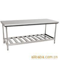 1.8米不锈钢工作台不锈钢操作台双层不锈钢工作台不锈钢调理台